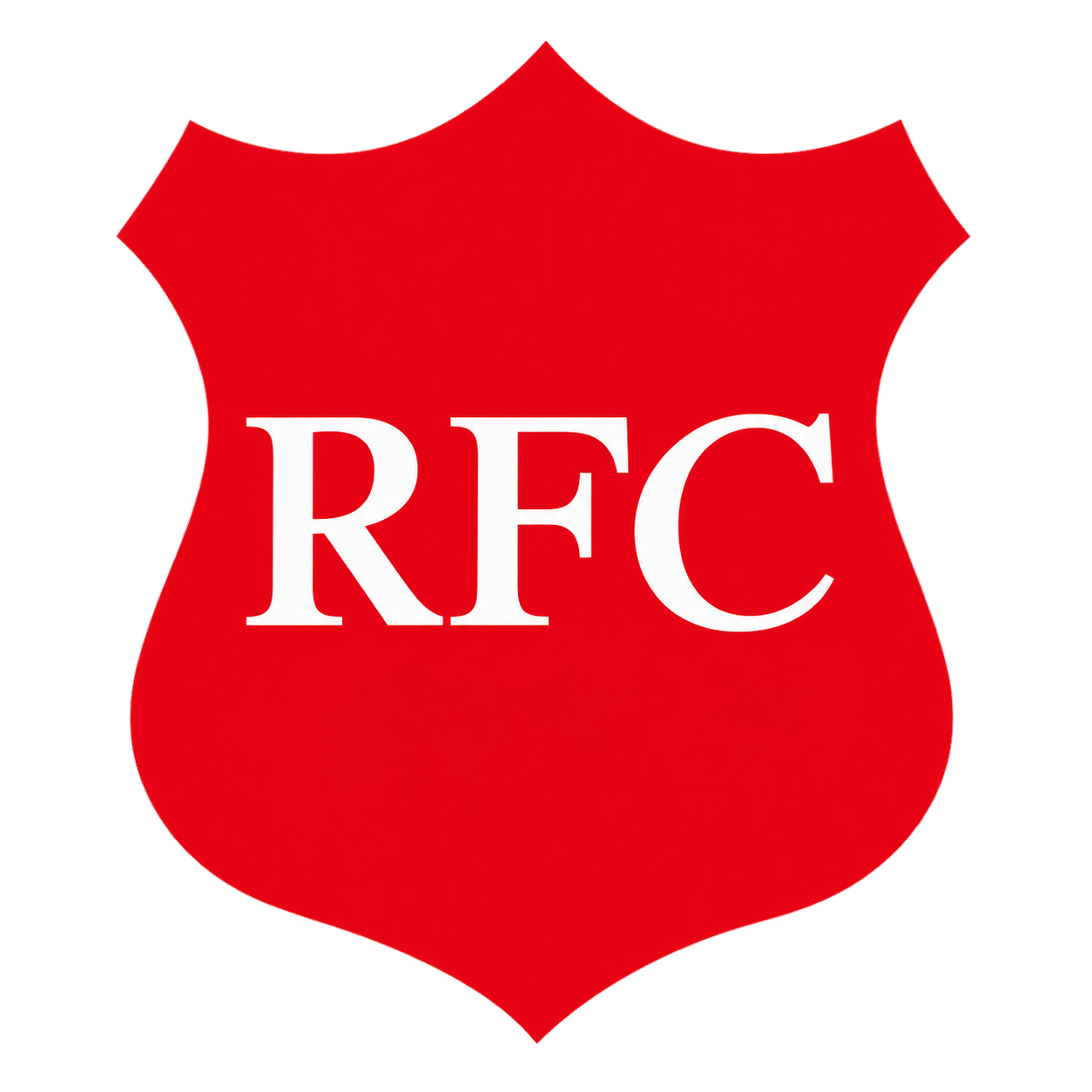 Escudo rojo de Romang Fútbol Club